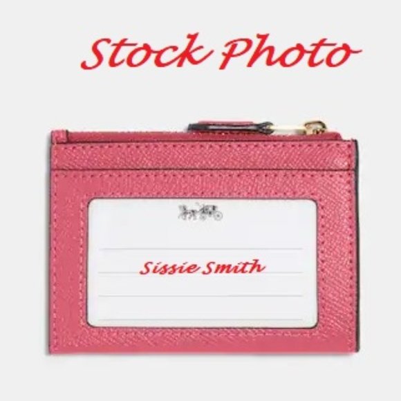 🍉 Coach Watermelon Mini Skinny ID Case 🍉 - Picture 5 of 5
